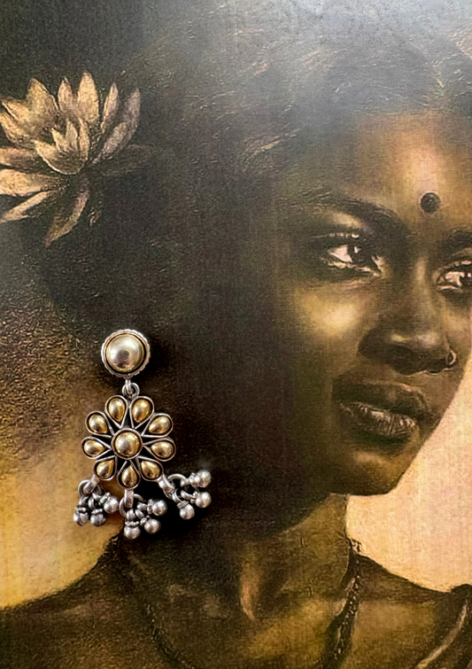 Jiya Gold Plated Earrings