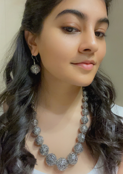 Aadhya Silver Earrings