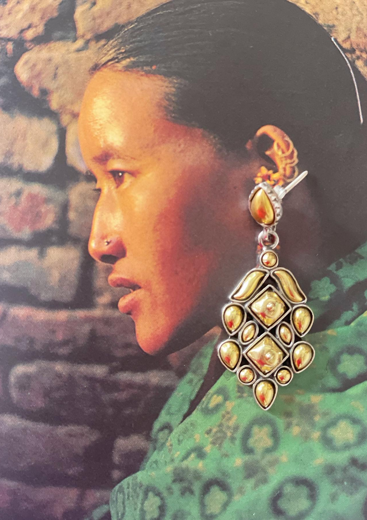 Kaif Gold Plated Earrings