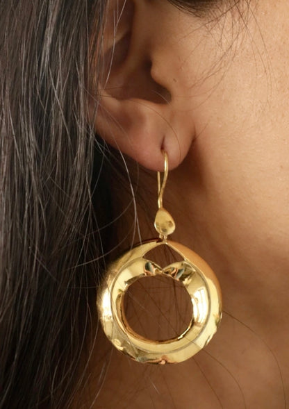 Roop Gold Plated Earrings