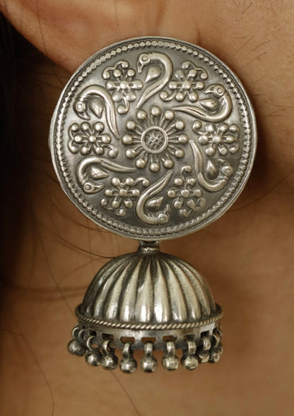 Roohi Silver Earrings