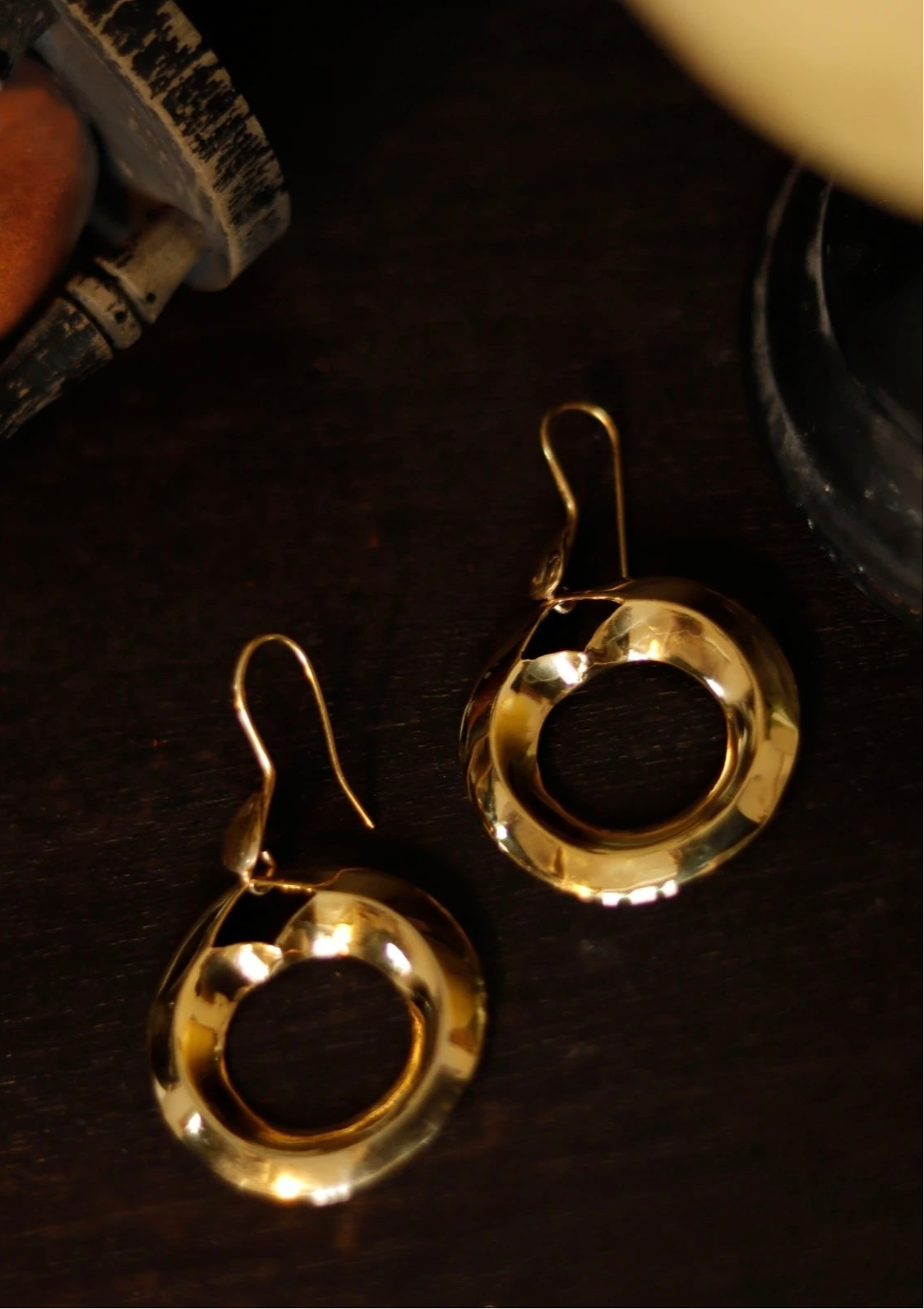 Roop Gold Plated Earrings