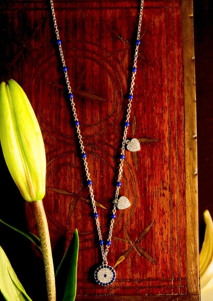 Heartfelt Protection Evil Eye Necklace