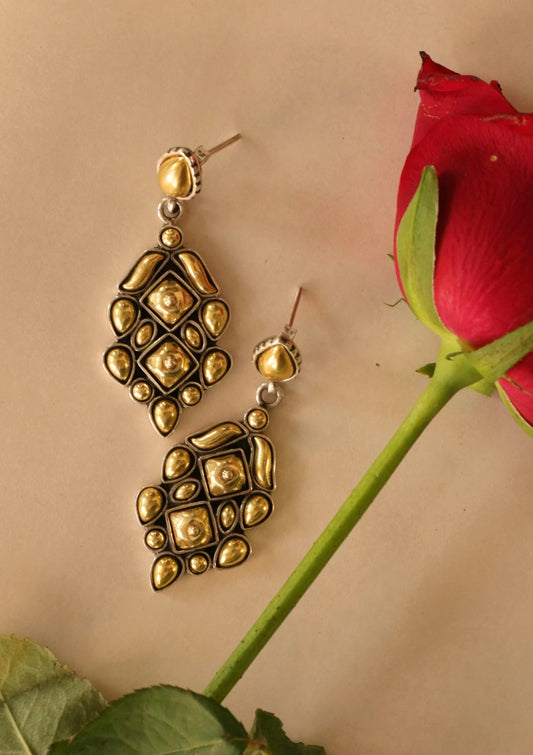 Kaif Gold Plated Earrings