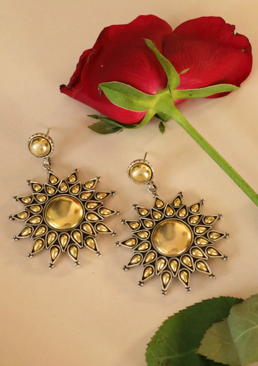 Surya Gold-Plated Earrings