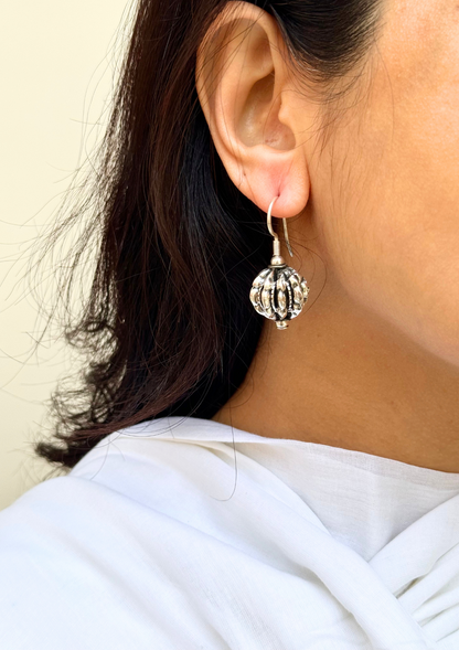 Melon Silver Earrings