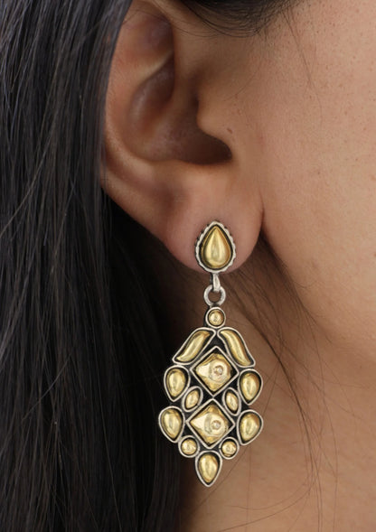 Kaif Gold Plated Earrings