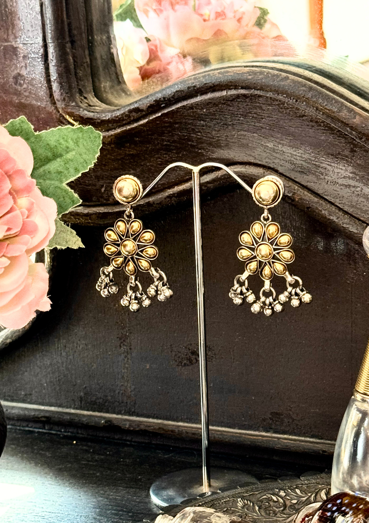 Jiya Gold Plated Earrings