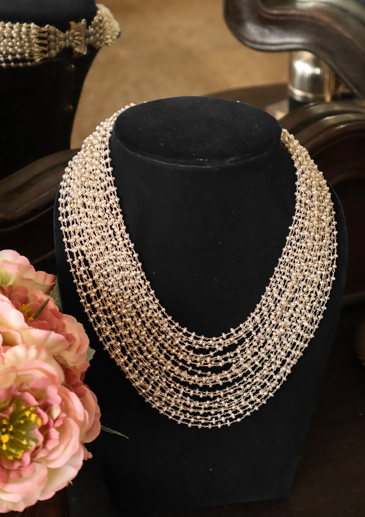 Pearl Haar Necklace