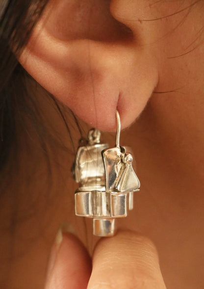 Mabel Silver Earrings