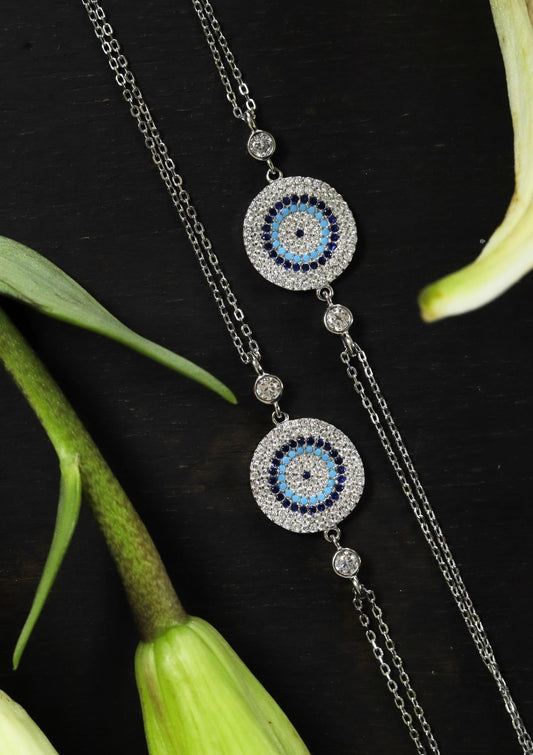 Blue Horizon Evil Eye Bracelet