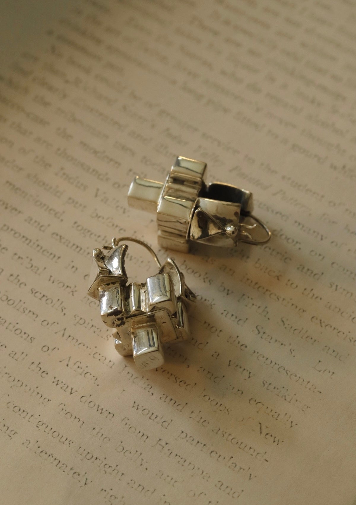 Mabel Silver Earrings