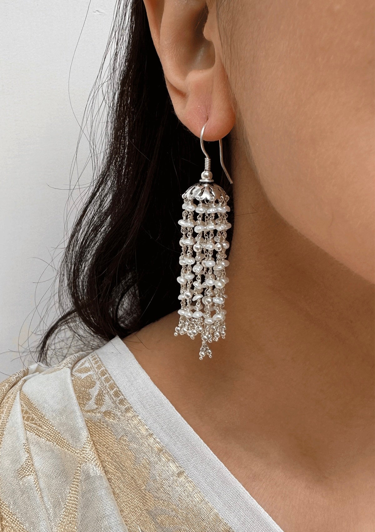 Pearl Jhumka