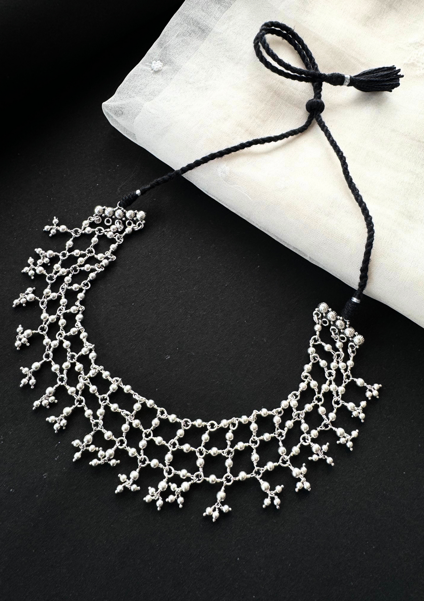 Maya Sterling Silver Necklace