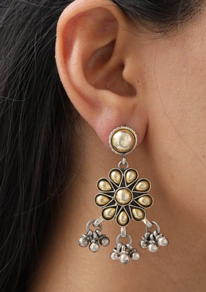 Jiya Gold Plated Earrings