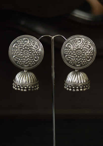 Roohi Silver Earrings