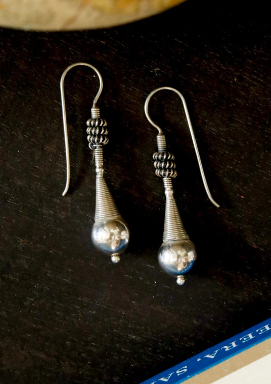 Kalindi Silver Earrings