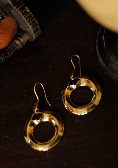 Roop Gold Plated Earrings