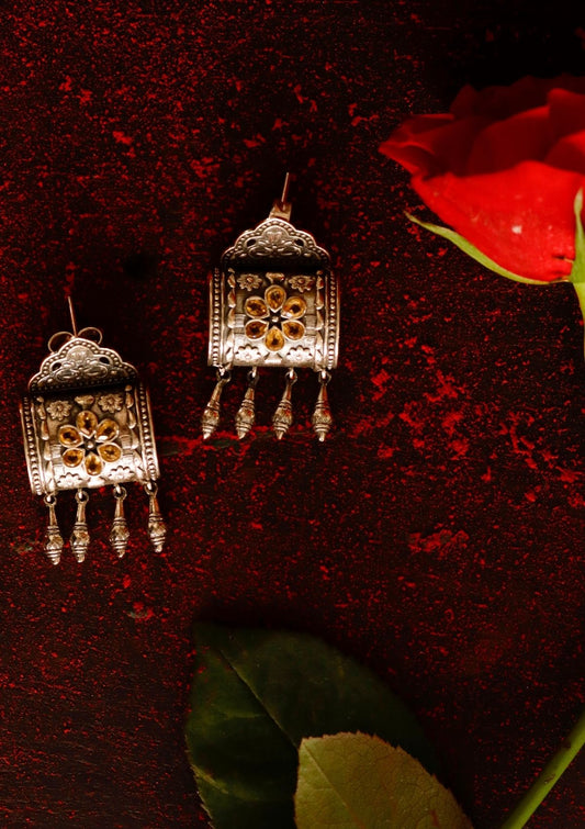 Kanika Silver Earrings