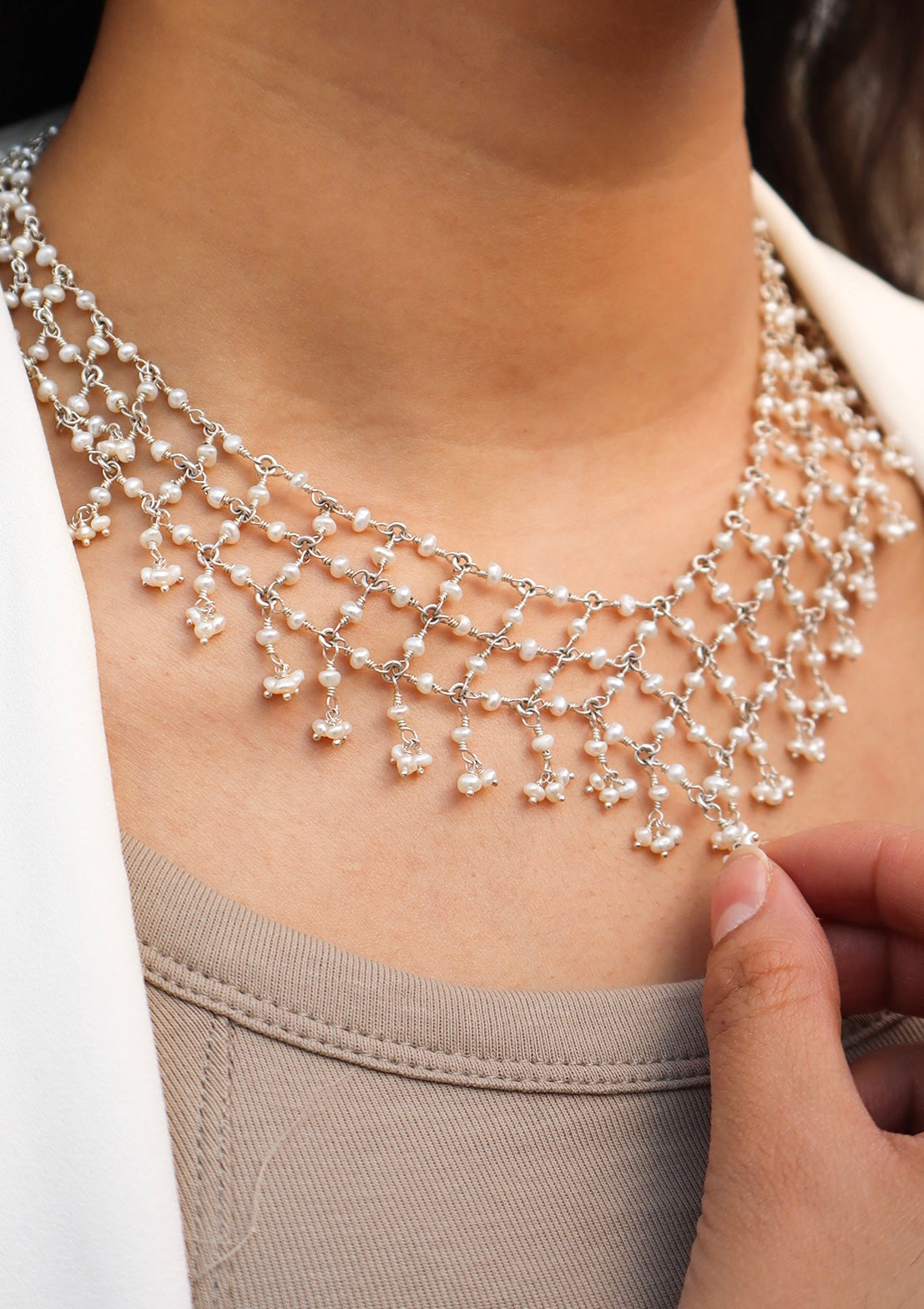 Roop Pearl Necklace