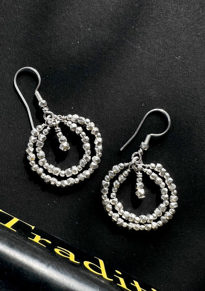 Dia Sterling Silver Earrings