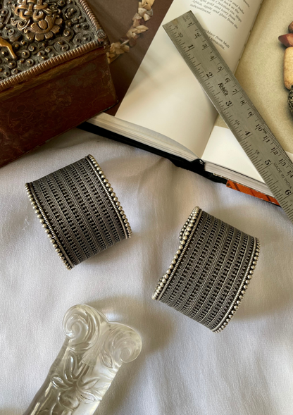 Meera Sterling Silver Cuff