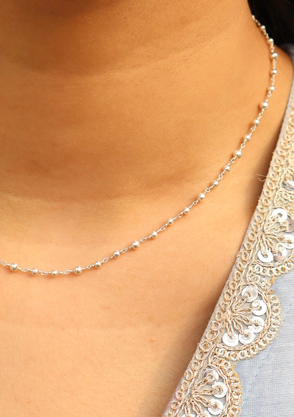 Sitara Silver Chain