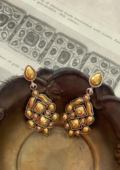 Kaif Gold Plated Earrings