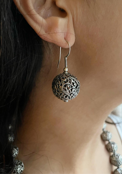 Aadhya Silver Earrings