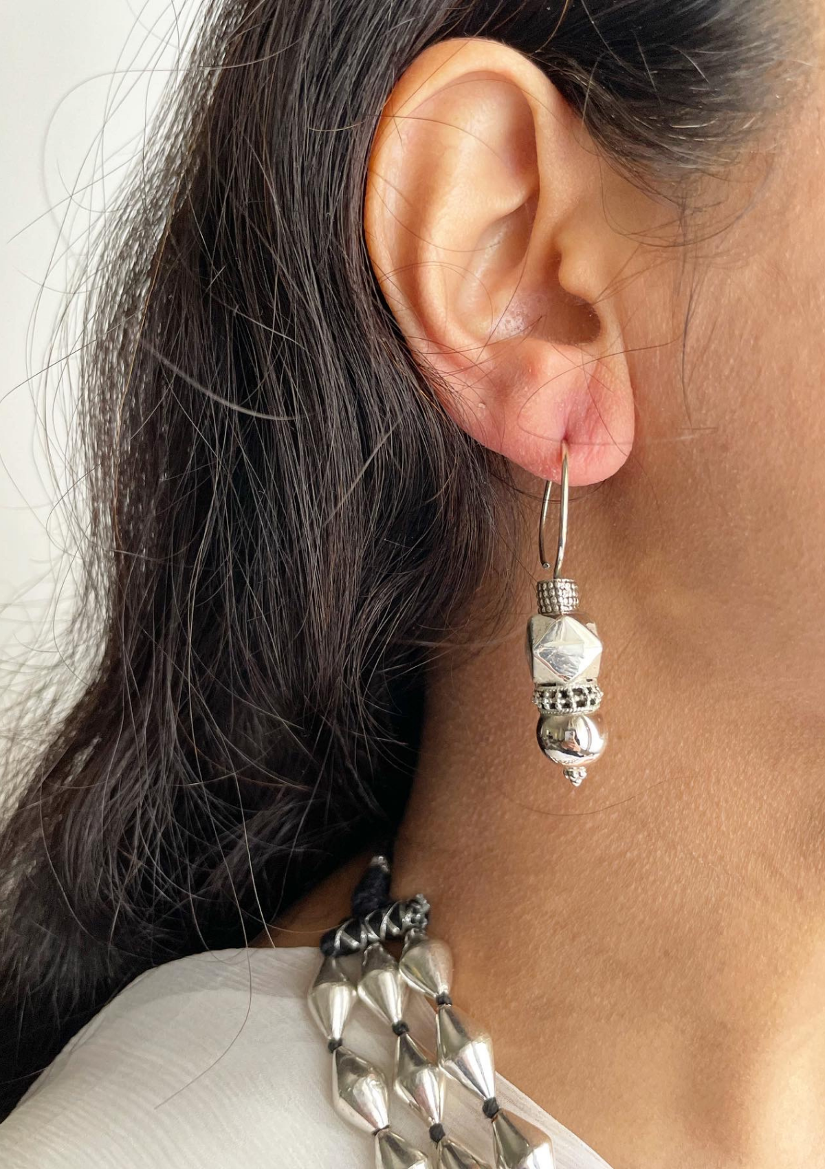 Mehr Sterling Silver Earrings