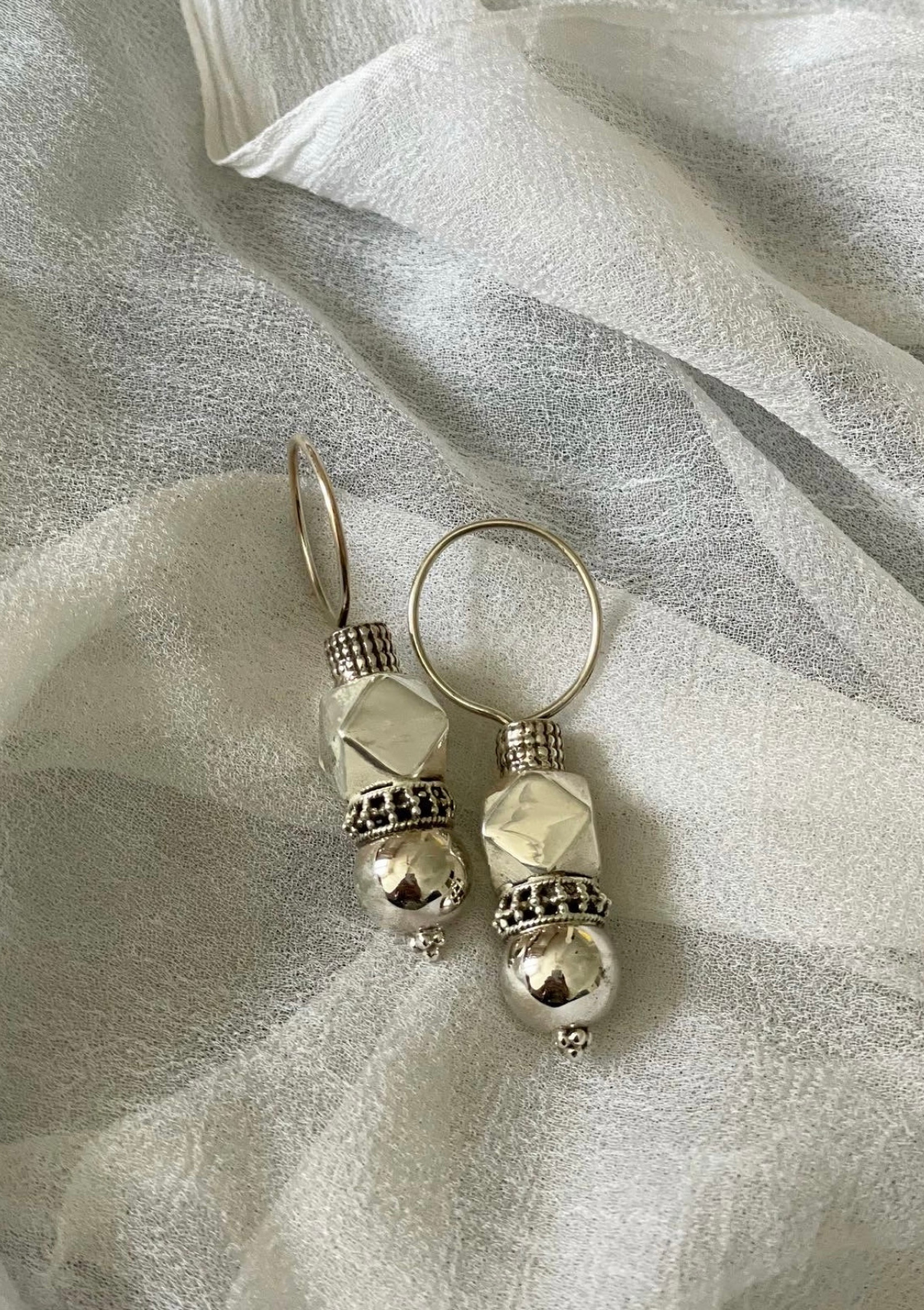 Mehr Sterling Silver Earrings