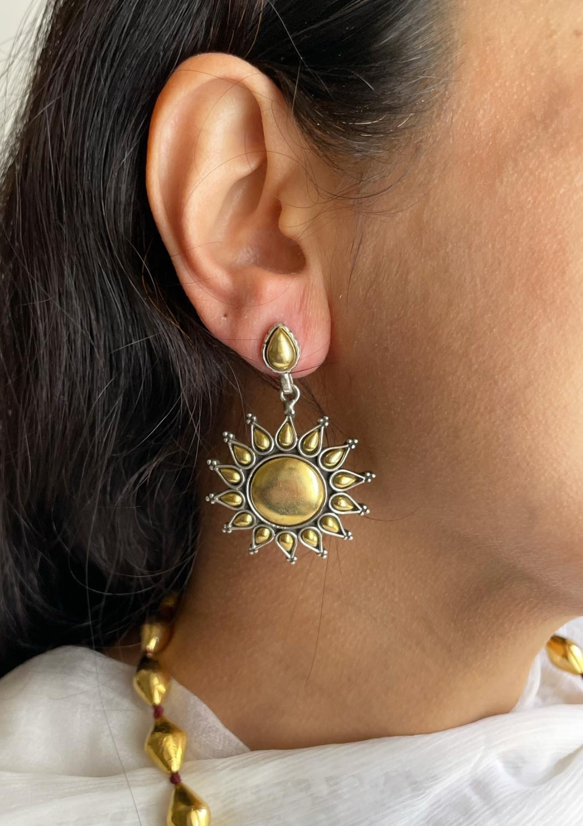 Gulshan Gold-Plated Earrings